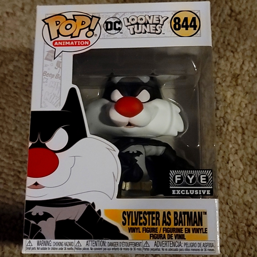 Sylvester as batman